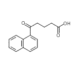 CAS 登录号：59345-41-4， 5-(1-萘基)-5-氧代戊酸