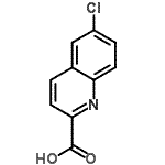 CAS 登录号：59394-30-8， 6-氯-2-喹啉羧酸