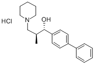 CAS#: 59401-32-0, Threo-alpha-(4-Biphenylyl)-beta-Methyl-1-Piperidinepropanol Hydrochloride