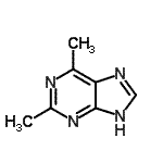 CAS 登录号：5943-89-5， 2,6-二甲基-1H-嘌呤