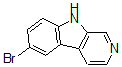 CAS 登录号：59444-69-8， 6-溴-9H-吡啶并[3,4-b]吲哚