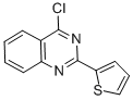 CAS 登录号：59455-95-7， 4-氯-2-(2-噻吩基)喹唑啉