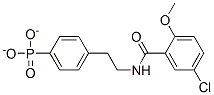 CAS 登录号：594854-55-4， 5-氯-2-甲氧基-N-[2-[4-(磷酰氧基)苯基]乙基]苯甲酰胺