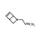 CAS 登录号：59501-62-1， 2-烯丙基-2-氮杂双环[2.2.0]己-5-烯