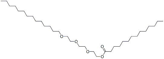 CAS#: 59599-55-2, Tetradecanoic Acid 2-[2-[2-(Tetradecyloxy)Ethoxy]Ethoxy]Ethyl Ester