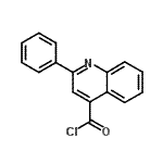 CAS 登录号：59661-86-8， 2-苯基-4-喹啉甲酰氯