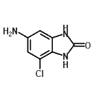 CAS 登录号：59674-84-9， 6-氨基-4-氯-1,3-二氢-2H-苯并咪唑-2-酮