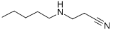 CAS#: 59676-91-4, 3-(Pentylamino)Propionitrile