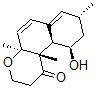CAS 登录号：59684-36-5， (4aS)-2,3,4a,8,9,10,10abeta,10b-八氢-10alpha-羟基-4aalpha,8beta,10balpha-三甲基-1H-萘并[2,1-b]吡喃-1-酮