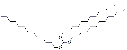 CAS 登录号：59719-97-0， 1,1',1''-[次甲基三(氧基)]三(十三烷)