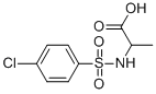 CAS#: 59724-70-8, 2-([(4-Chlorophenyl)Sulfonyl]Amino)Propanoic Acid