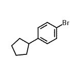 CAS 登录号：59734-91-7， 1-溴-4-环戊基苯