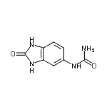 CAS 登录号：59747-16-9， 1-(2-氧代-2,3-二氢-1H-苯并咪唑-5-基)脲