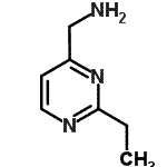 CAS#: 597561-45-0, 1-(2-Ethyl-4-Pyrimidinyl)Methanamine