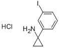 CAS#: 597561-47-2, 1-(3-Iodophenyl)-Cyclopropanamine Hydrochloride