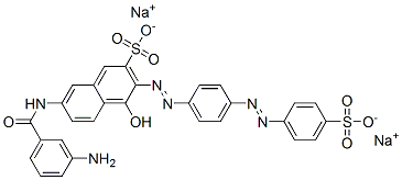 CAS 登录号：5979-31-7， 直接红 153 二钠盐