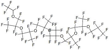 CAS#: 59852-65-2, 1,1,1,2,4,4,5,7,7,8,10,10,11,13,13,14,16,16,17,19,19,20,22,22,23,23,24,24,24-Nonacosafluoro-5,8,11,14,17,20-Hexakis(Trifluoromethyl)-3,6,9,12,15,18,21-Heptaoxatetracosane
