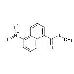 CAS 登录号：59866-98-7， 甲基5-硝基-1-萘甲酸酯