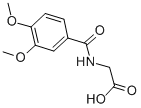CAS#: 59893-89-9, (3,4-Dimethoxy-Benzoylamino)-Acetic Acid