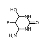 CAS 登录号：59894-49-4， 4-氨基-5-氟-6-羟基四氢-2(1H)-嘧啶酮