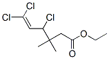 CAS#: 59897-92-6, Ethyl 4,6,6-Trichloro-3,3-Dimethyl-Hex-5-Enoate