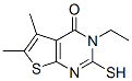 CAS#: 59898-60-1, 3-Ethyl-2-Mercapto-5,6-Dimethylthieno[2,3-d]Pyrimidin-4(3H)-One