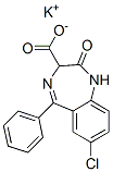 CAS#: 5991-71-9, Potassium 7-Chloro-2,3-Dihydro-2-Oxo-5-Phenyl-1H-1,4-Benzodiazepine-3-Carboxylate