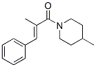 CAS#: 599188-36-0, 4-Methyl-1-(2-Methyl-1-Oxo-3-Phenyl-2-Propenyl)-Piperidine