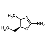 CAS 登录号：599206-75-4， (4S,5S)-5-乙基-4-甲基-4,5-二氢-1,3-恶唑-2-胺
