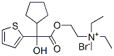 CAS#: 60-44-6, 2-[2-Cyclopentyl(hydroxy)2-thienylacetoxy]-N,N-diethyl-N-methylethanaminium bromide