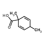 CAS 登录号：600273-43-6， 1,4-二甲基-2,5-环己二烯-1-羧酸