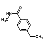CAS 登录号：60028-85-5， 4-乙基-N-甲基苯甲酰胺