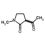 CAS#: 60044-08-8, 3-Acetyl-1-Methyl-2-Pyrrolidinone