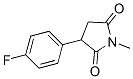 CAS 登录号：60050-33-1， 2-(4-氟苯基)-N-甲基琥珀酰亚胺