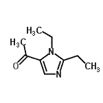 CAS 登录号：600638-65-1， 1-(1,2-二乙基-1H-咪唑-5-基)乙酮