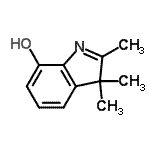 CAS 登录号：60068-89-5， 2,3,3-三甲基-3H-吲哚-7-醇