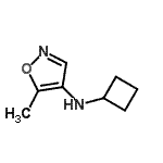 CAS 登录号：600699-32-9， N-环丁基-5-甲基-1,2-恶唑-4-胺