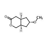CAS 登录号：600700-66-1， (4aR,6S,7aR)-6-甲氧基六氢环戊并[c]吡喃-3(1H)-酮