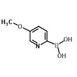 CAS 登录号：600726-67-8， (5-甲氧基-2-吡啶基)硼酸