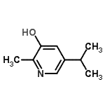 CAS 登录号：60138-34-3， 5-异丙基-2-甲基-3-吡啶醇
