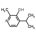 CAS 登录号：60138-35-4， 4-异丙基-2-甲基-3-吡啶醇