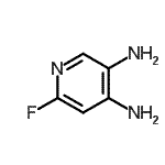 CAS 登录号：60186-24-5， 6-氟-3,4-吡啶二胺