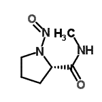 CAS 登录号：60202-98-4， N-甲基-1-亚硝基-L-脯氨酰胺
