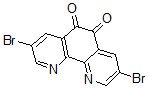 CAS 登录号：602331-25-9， 3,8-二溴-1,10-菲咯啉-5,6-二酮