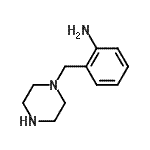 CAS 登录号：60261-51-0， 2-(1-哌嗪甲基)苯胺