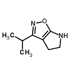 CAS 登录号：603067-29-4， 3-异丙基-5,6-二氢-4H-吡咯并[3,2-d][1,2]恶唑