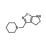 CAS 登录号：603067-45-4， 3-(1-哌啶基甲基)-5,6-二氢-4H-吡咯并[3,2-d][1,2]恶唑