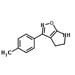 CAS 登录号：603067-52-3， 3-(4-甲基苯基)-5,6-二氢-4H-吡咯并[3,2-d][1,2]恶唑