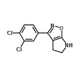 CAS 登录号：603067-79-4， 3-(3,4-二氯苯基)-5,6-二氢-4H-吡咯并[3,2-d][1,2]恶唑