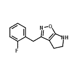 CAS 登录号：603067-86-3， 3-(2-氟苄基)-5,6-二氢-4H-吡咯并[3,2-d][1,2]恶唑